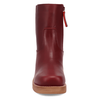 Women's Dingo Roxy Leather Bootie - Merlot - DI2290-RD16