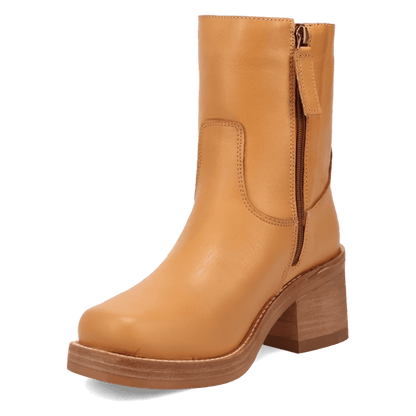 Women's Dingo Roxy Leather Bootie - Plantain - DI2290-YE14