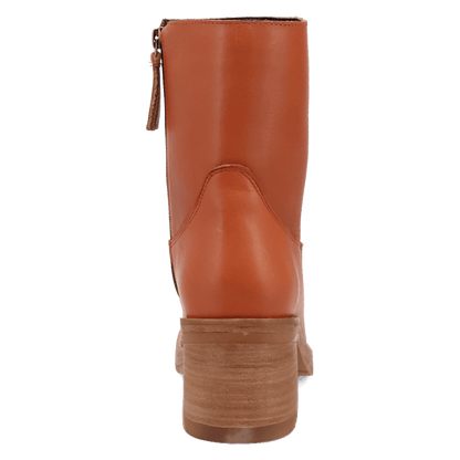 Women's Dingo Roxy Leather Bootie - Russet - DI2290-BN81