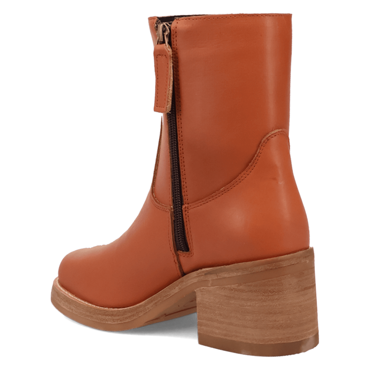 Women's Dingo Roxy Leather Bootie - Russet - DI2290-BN81