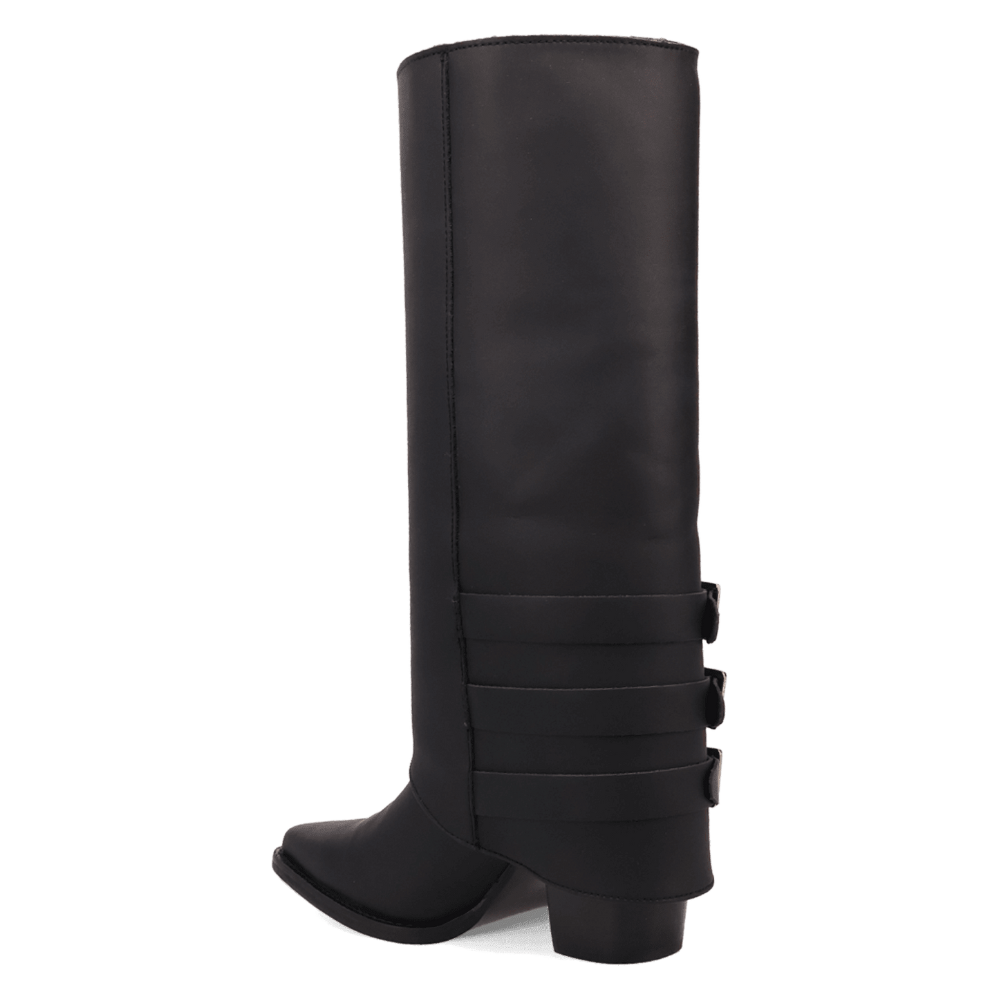 Women's Dingo Urban Cowgirl Leather Boot - Black - DI2296-BK