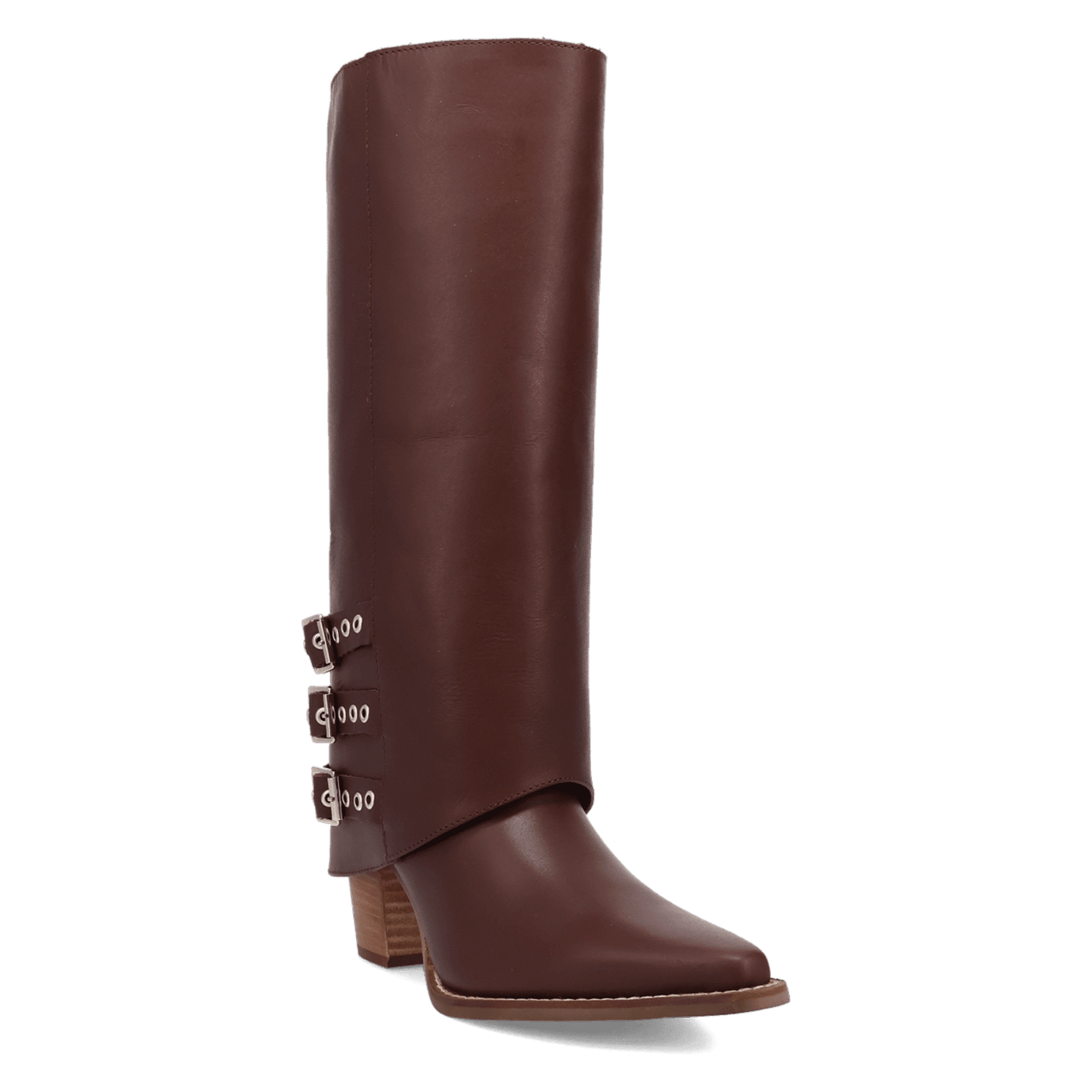 Women's Dingo Urban Cowgirl Leather Boot - Brown - DI2296-BN