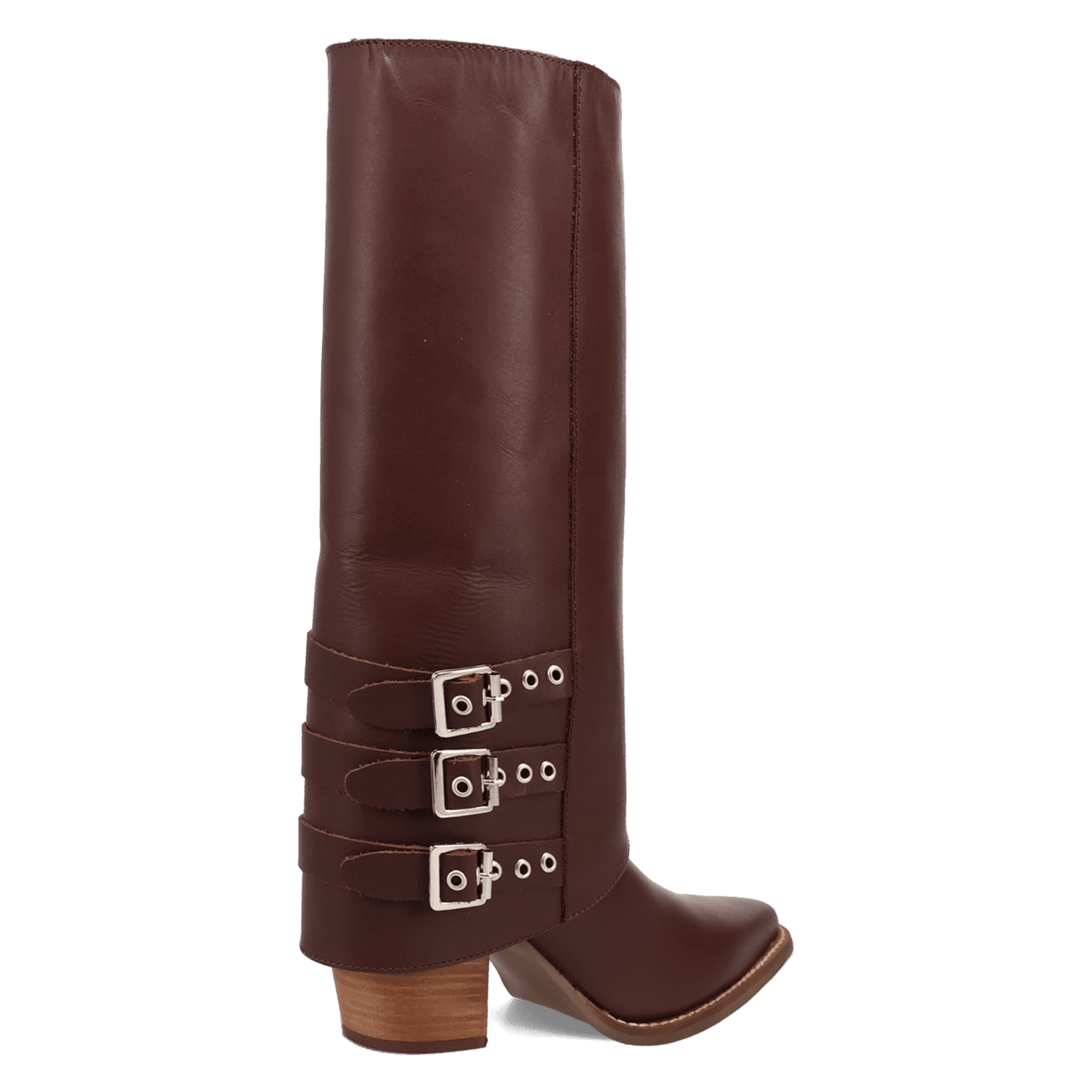 Women's Dingo Urban Cowgirl Leather Boot - Brown - DI2296-BN