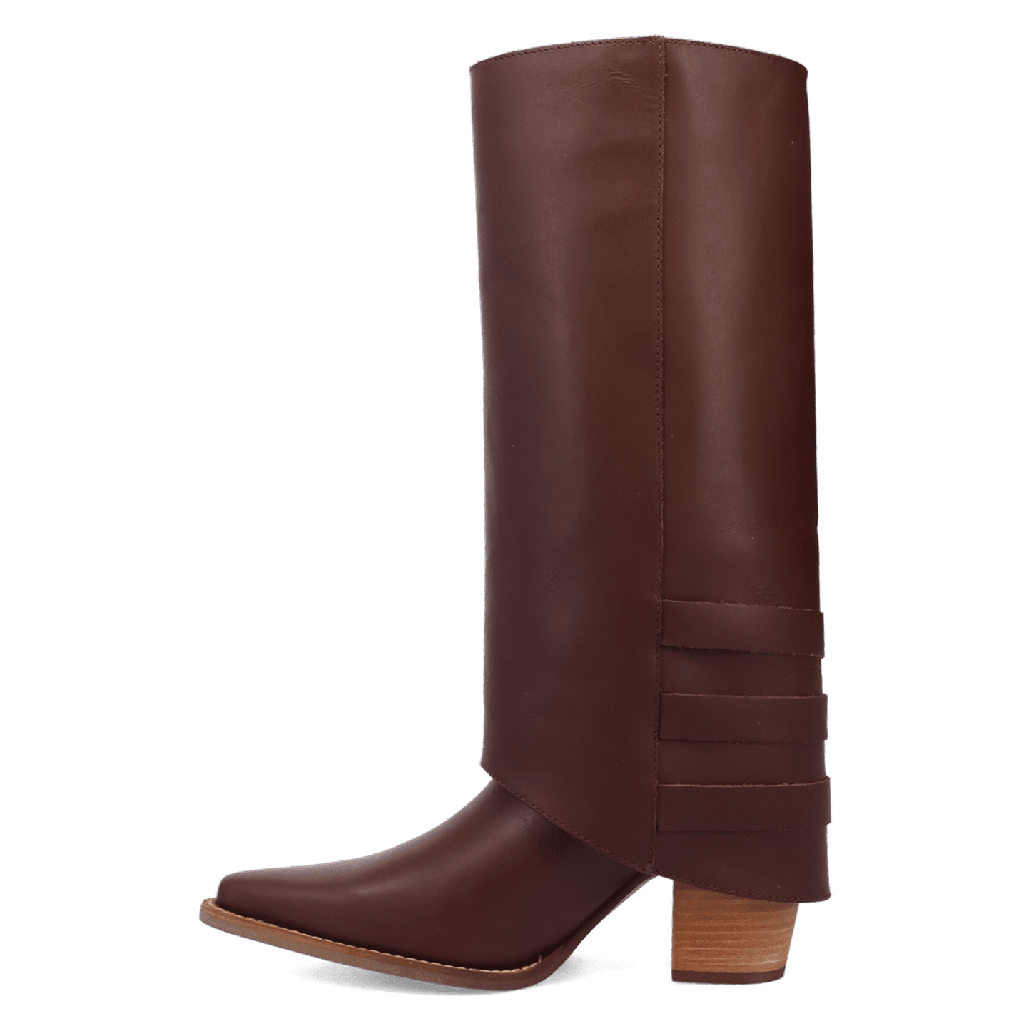 Women's Dingo Urban Cowgirl Leather Boot - Brown - DI2296-BN