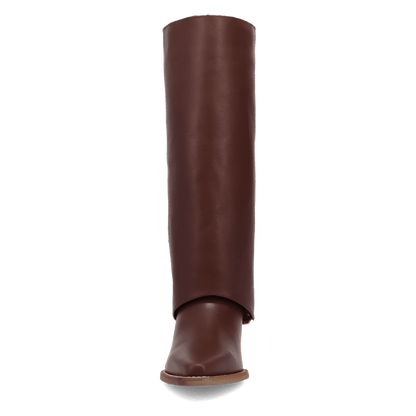 Women's Dingo Urban Cowgirl Leather Boot - Brown - DI2296-BN