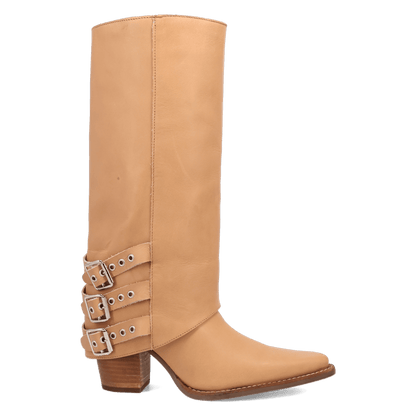 Women's Dingo Urban Cowgirl Leather Boot - Natural - DI2296-WH3