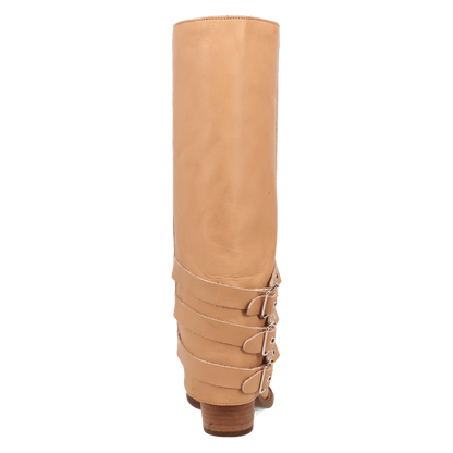 Women's Dingo Urban Cowgirl Leather Boot - Natural - DI2296-WH3