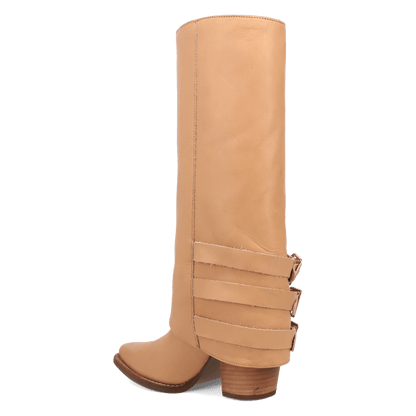 Women's Dingo Urban Cowgirl Leather Boot - Natural - DI2296-WH3
