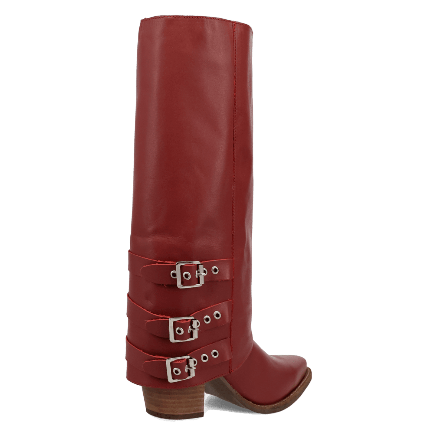 Women's Dingo Urban Cowgirl Leather Boot - Red - DI2296-RD