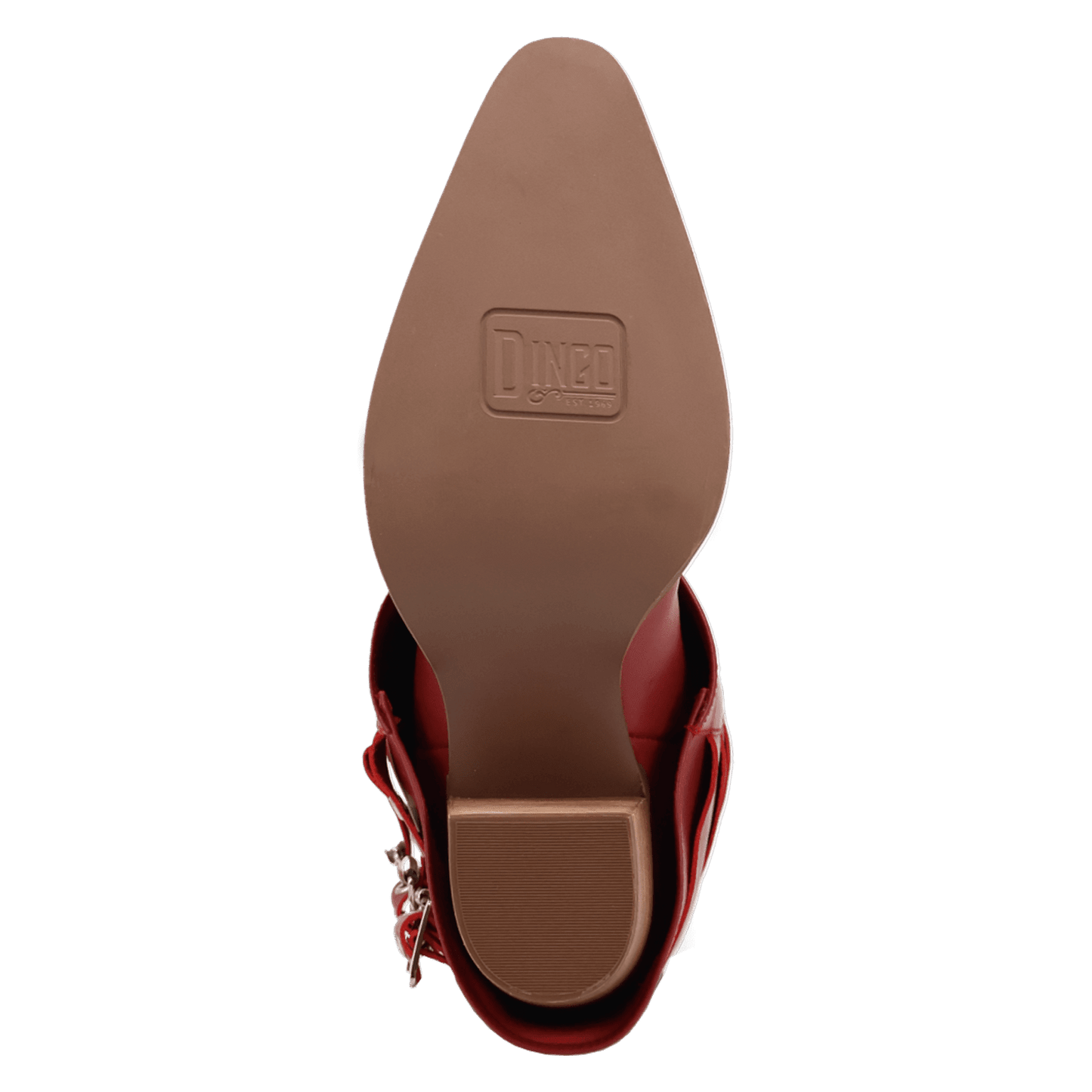 Women's Dingo Urban Cowgirl Leather Boot - Red - DI2296-RD
