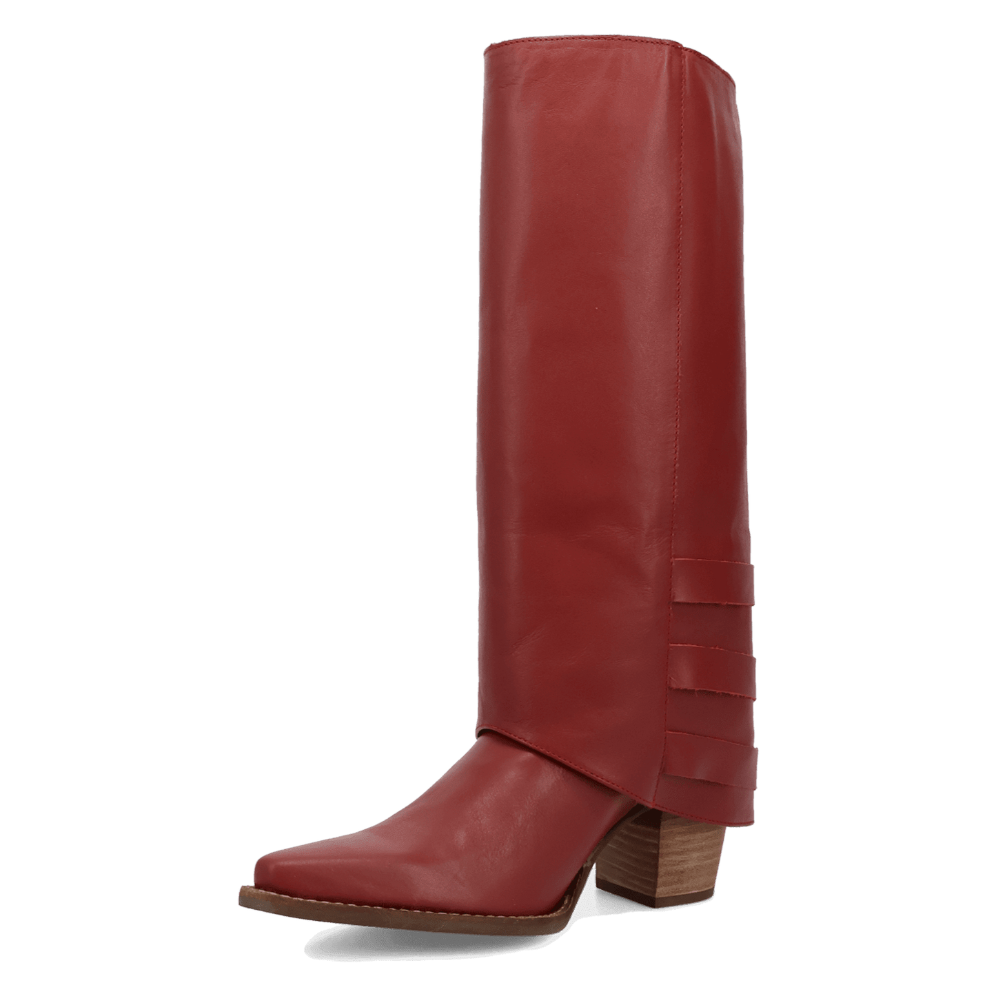 Women's Dingo Urban Cowgirl Leather Boot - Red - DI2296-RD