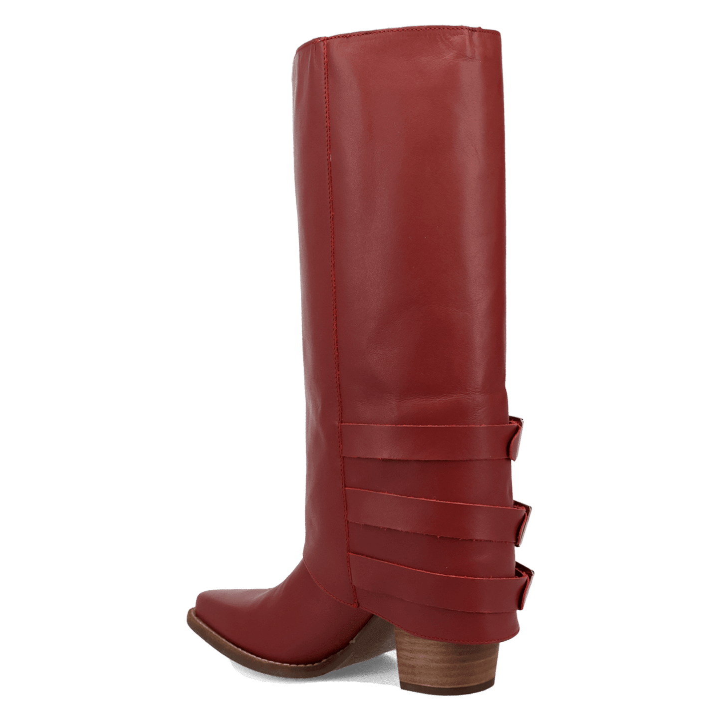Women's Dingo Urban Cowgirl Leather Boot - Red - DI2296-RD