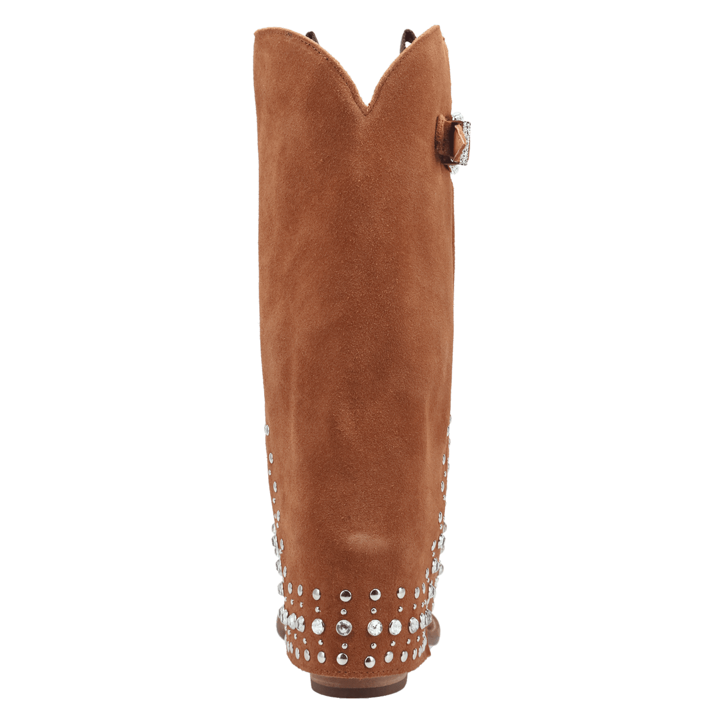 Women's Dingo Howdy Honey Suede Leather Boot - Brown - DI2337-BN
