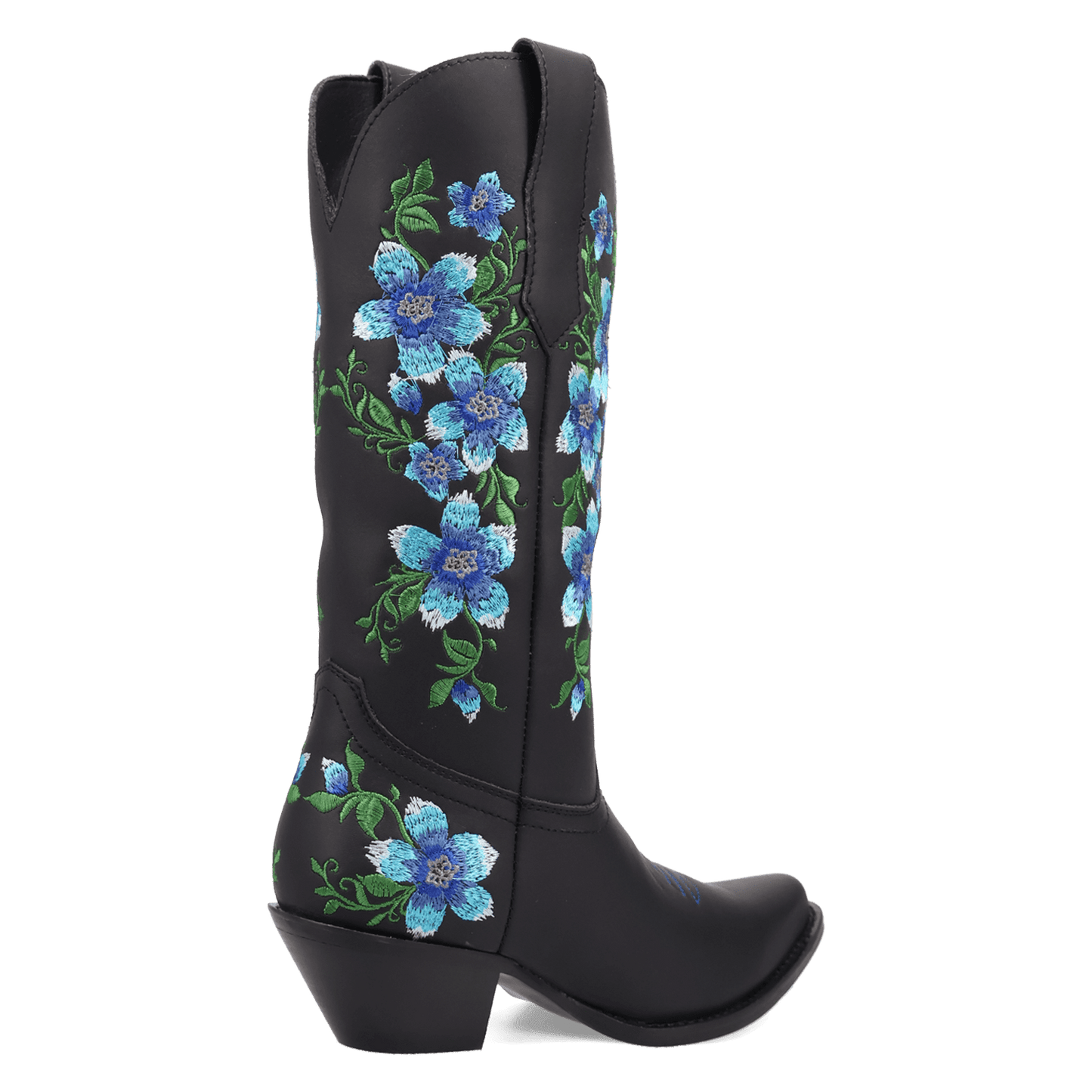 Women's Dingo Posie Leather Boot - Black - DI2344-BK