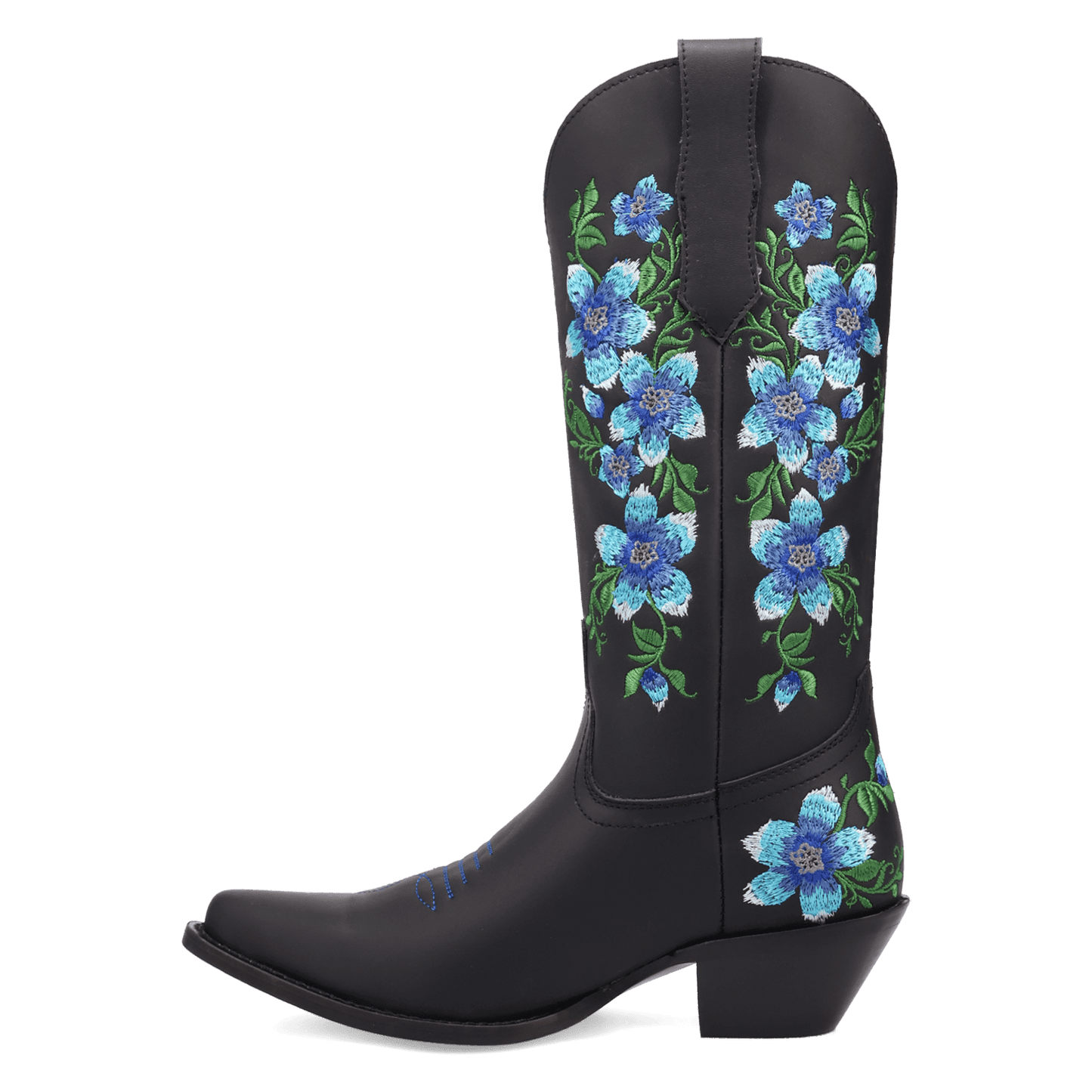 Women's Dingo Posie Leather Boot - Black - DI2344-BK