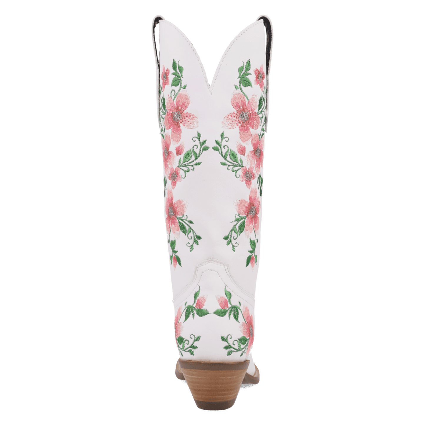 Women's Dingo Posie Leather Boot - White - DI2344-PK