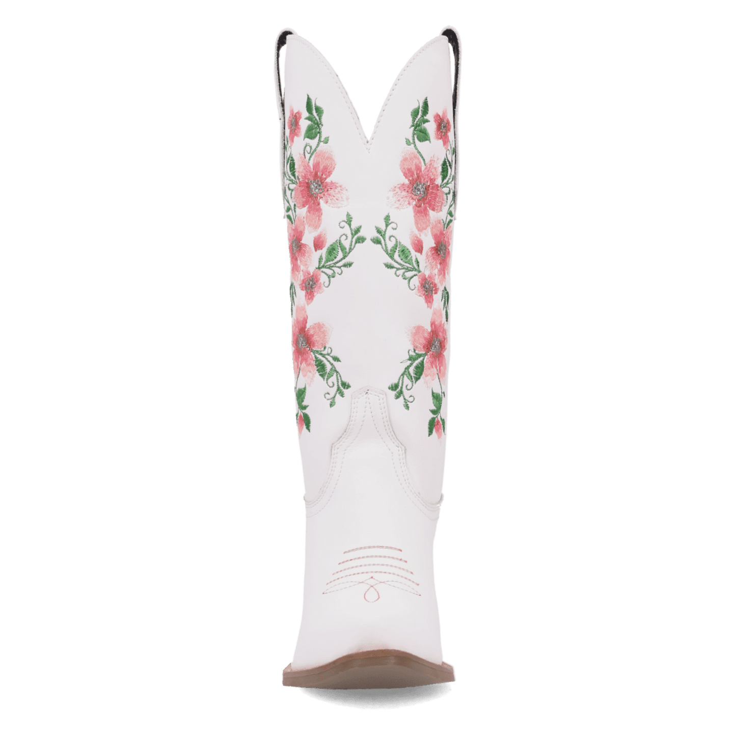 Women's Dingo Posie Leather Boot - White - DI2344-PK