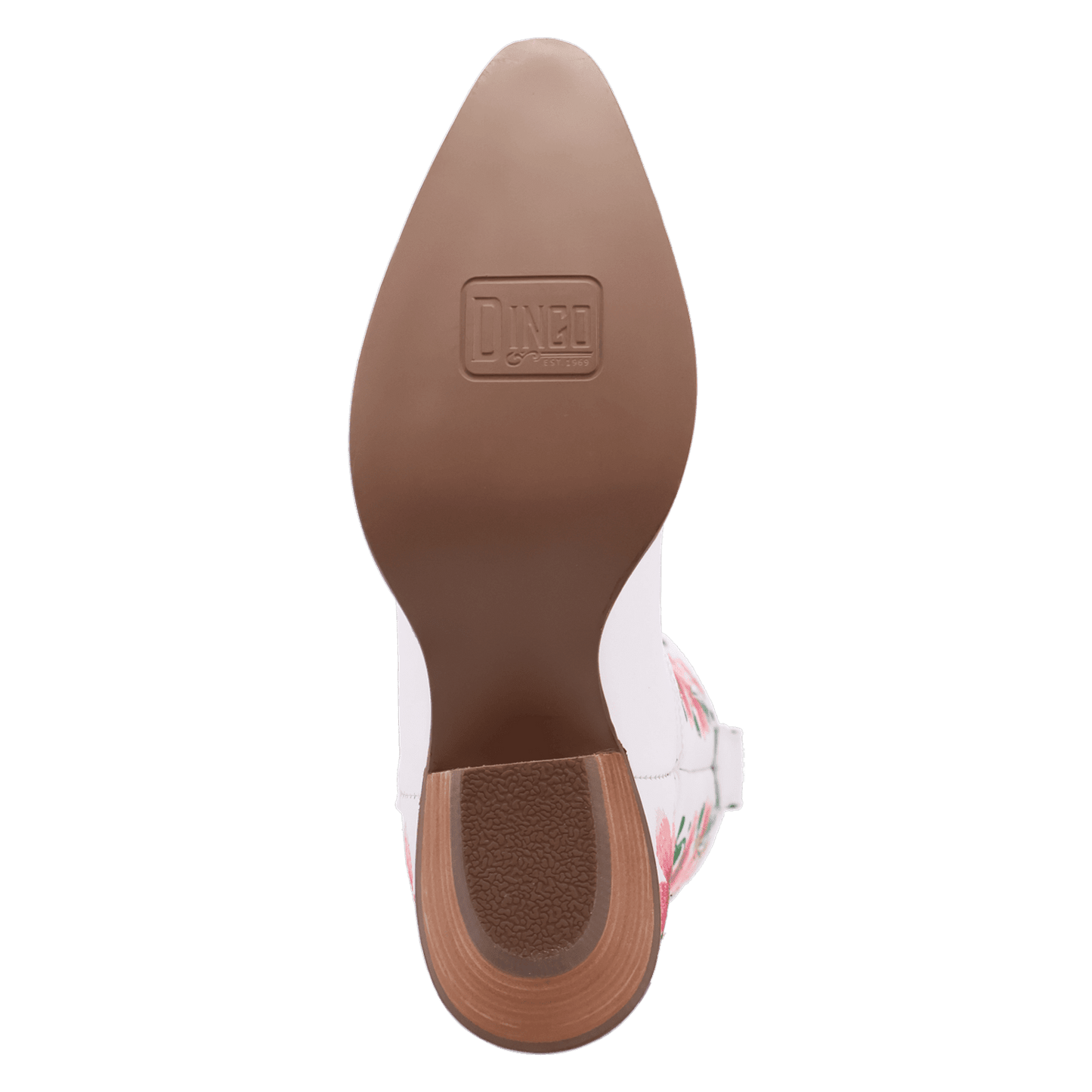 Women's Dingo Posie Leather Boot - White - DI2344-PK