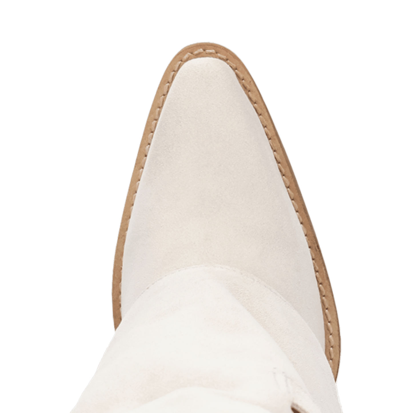 Women's Dingo Buckle Bunny Suede Leather Boot - White - DI2345-WH