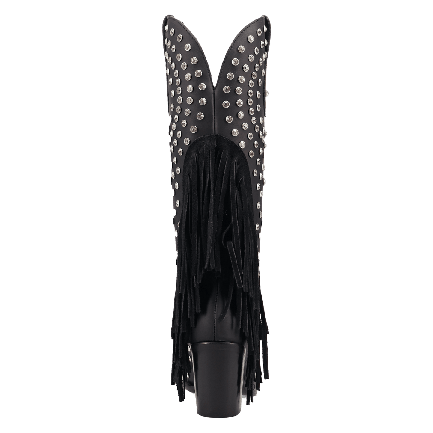 Women's Dingo Show Pony Leather Boot - Black - DI2346-BK