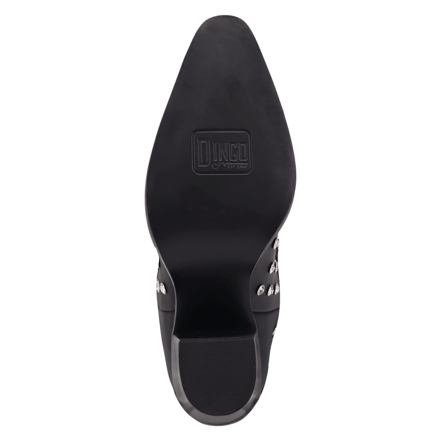Women's Dingo Show Pony Leather Boot - Black - DI2346-BK