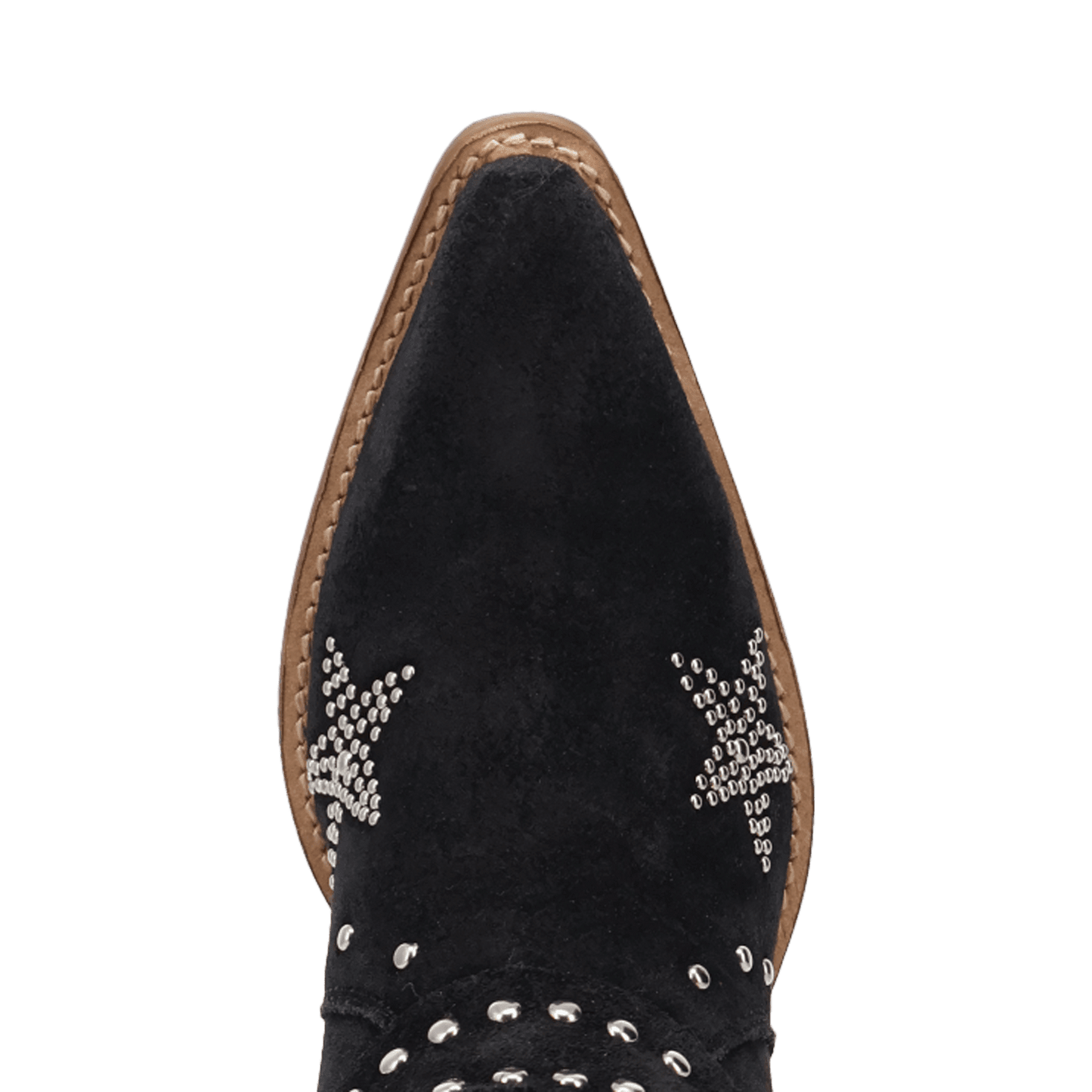 Women's Dingo Lucky Stars Suede Leather Boot - Black - DI2350-BK