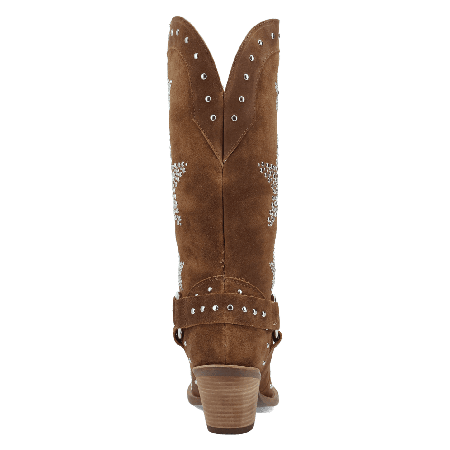 Women's Dingo Lucky Stars Suede Leather Boot - Brown - DI2350-BN