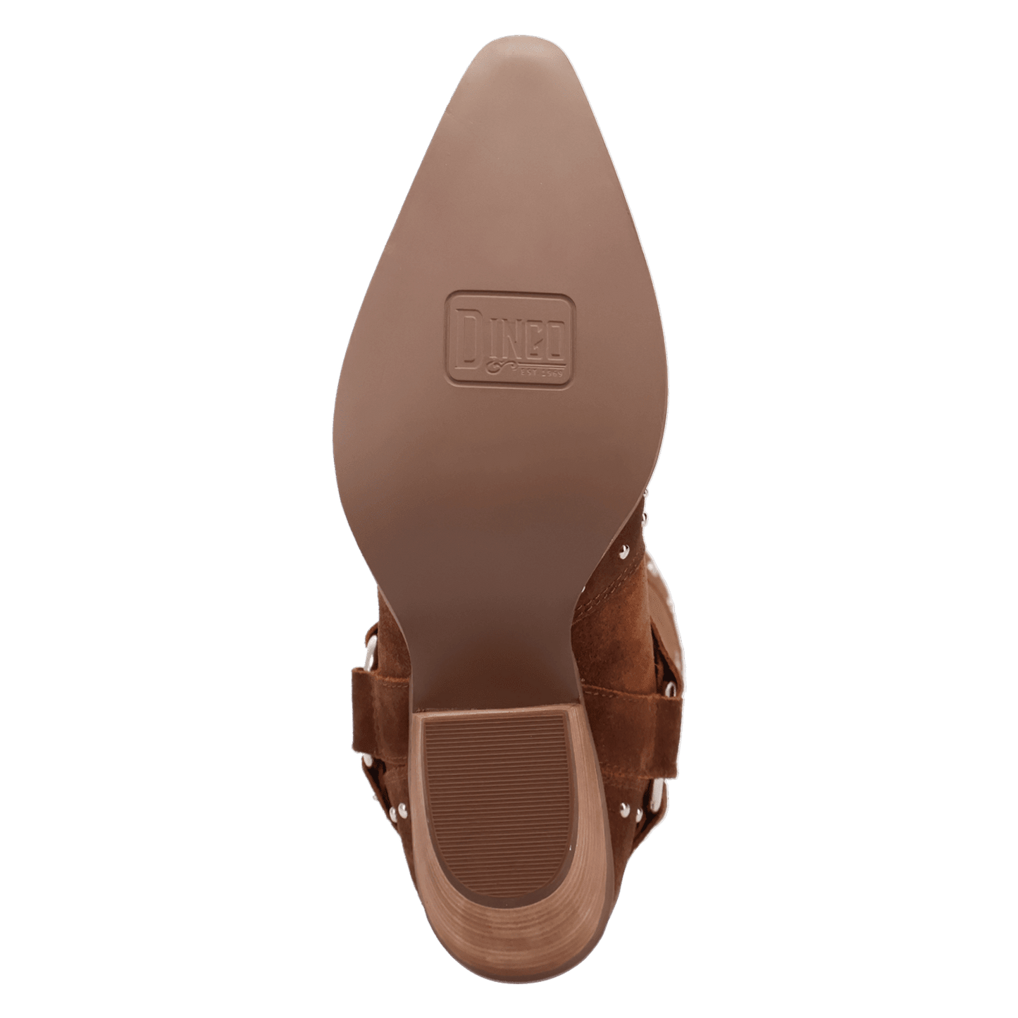 Women's Dingo Lucky Stars Suede Leather Boot - Brown - DI2350-BN
