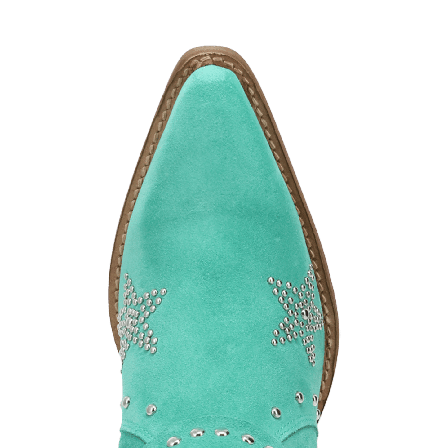 Women's Dingo Lucky Stars Suede Leather Boot - Green - DI2350-GN