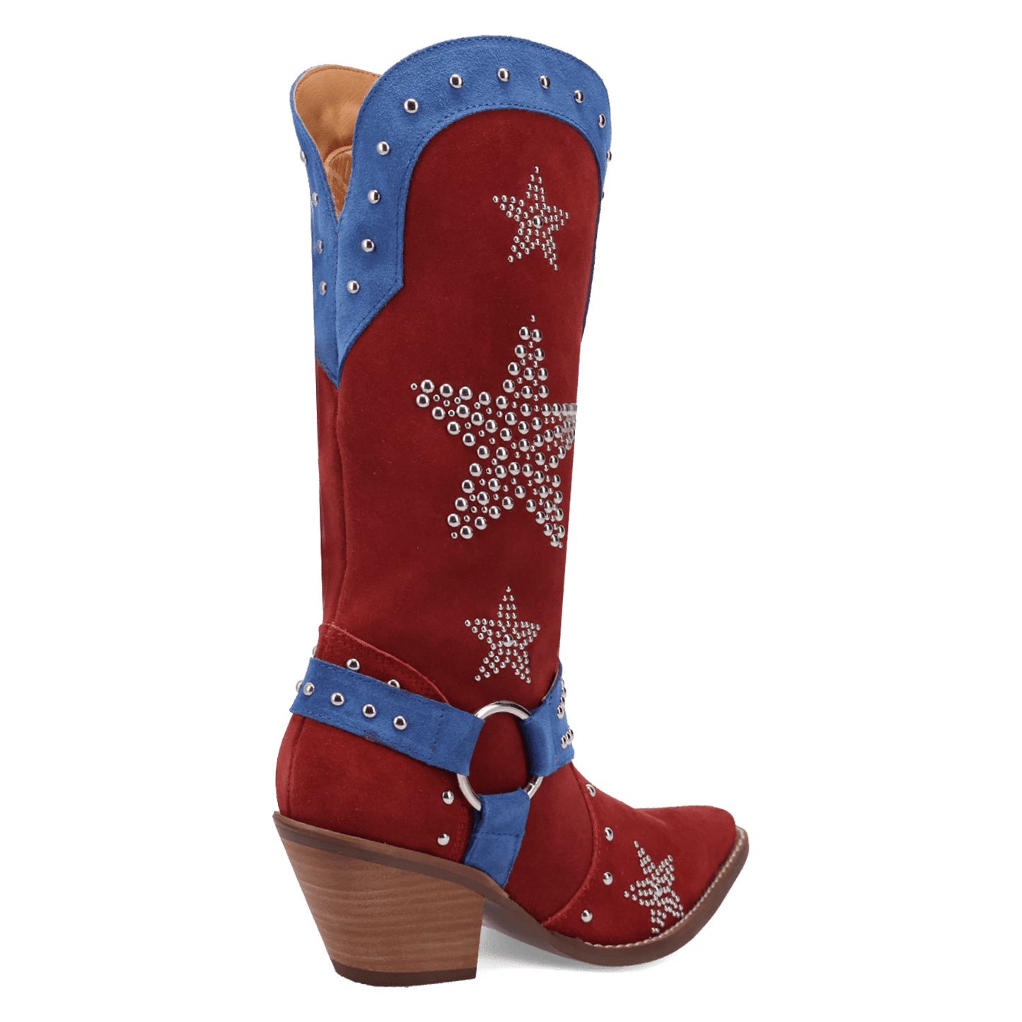 Women's Dingo Lucky Stars Suede Leather Boot - Multi - DI2350-MU