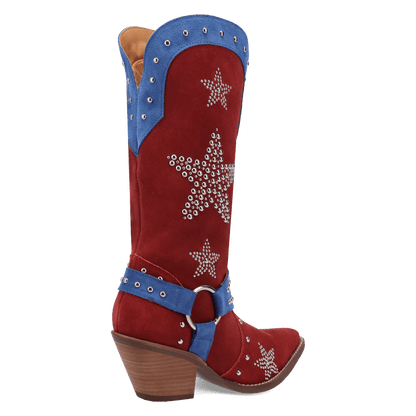 Women's Dingo Lucky Stars Suede Leather Boot - Multi - DI2350-MU
