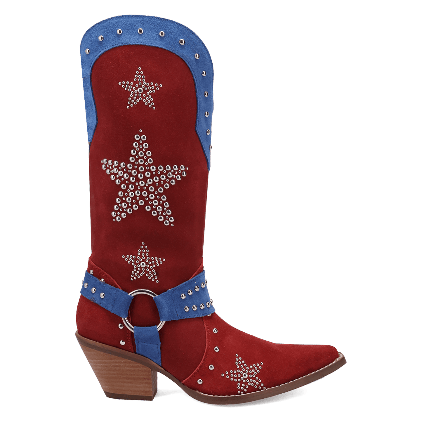 Women's Dingo Lucky Stars Suede Leather Boot - Multi - DI2350-MU
