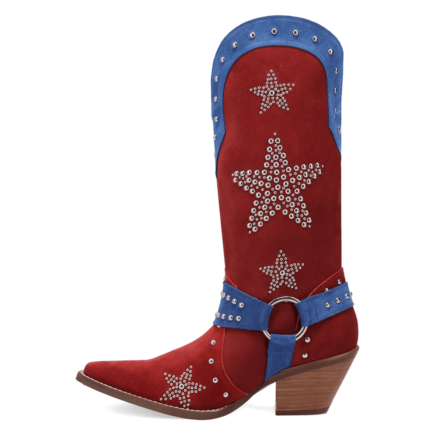 Women's Dingo Lucky Stars Suede Leather Boot - Multi - DI2350-MU