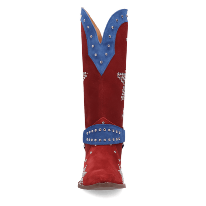 Women's Dingo Lucky Stars Suede Leather Boot - Multi - DI2350-MU