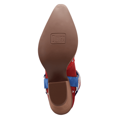 Women's Dingo Lucky Stars Suede Leather Boot - Multi - DI2350-MU