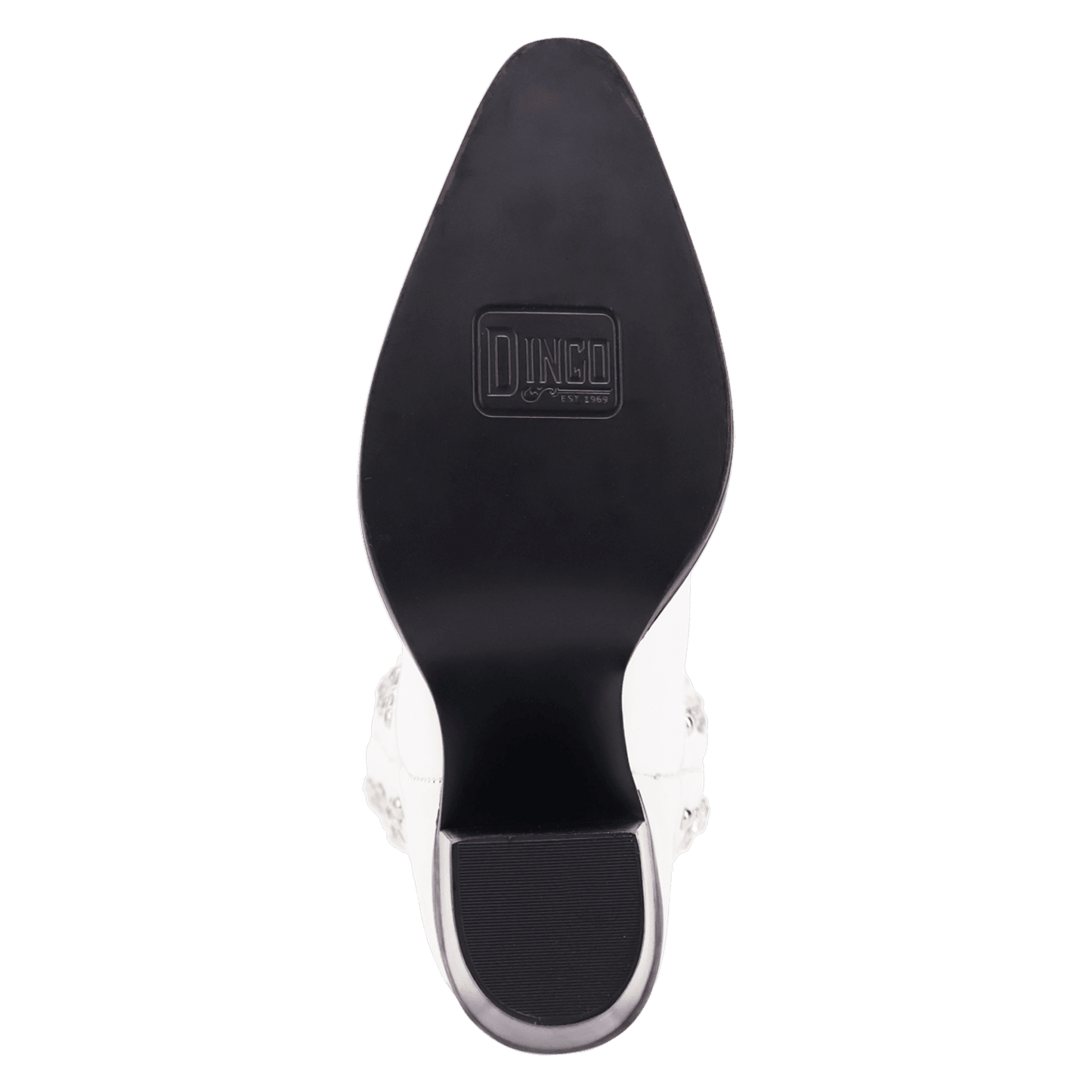 Women's Dingo Diamonds Forever Leather Boot - White - DI2351-WH