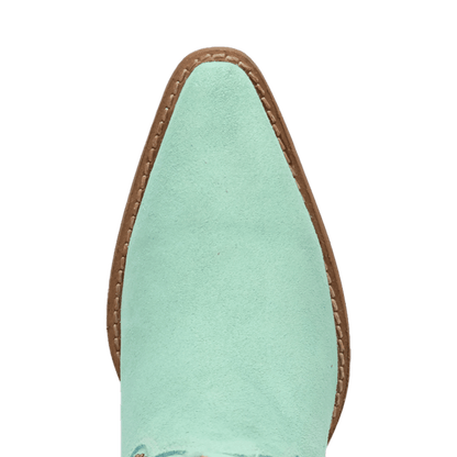 Women's Dingo Star Power Suede Leather Bootie - Mint - DI2357-GN6