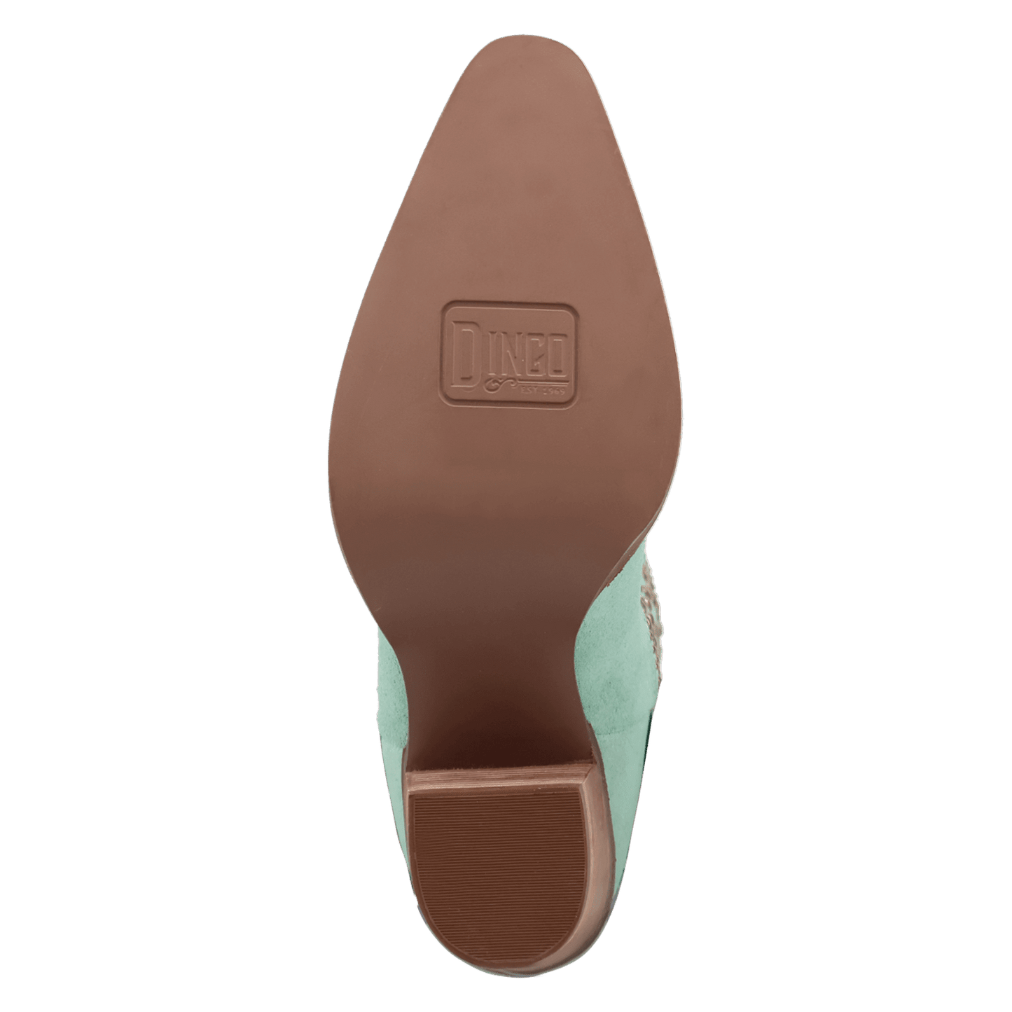Women's Dingo Star Power Suede Leather Bootie - Mint - DI2357-GN6