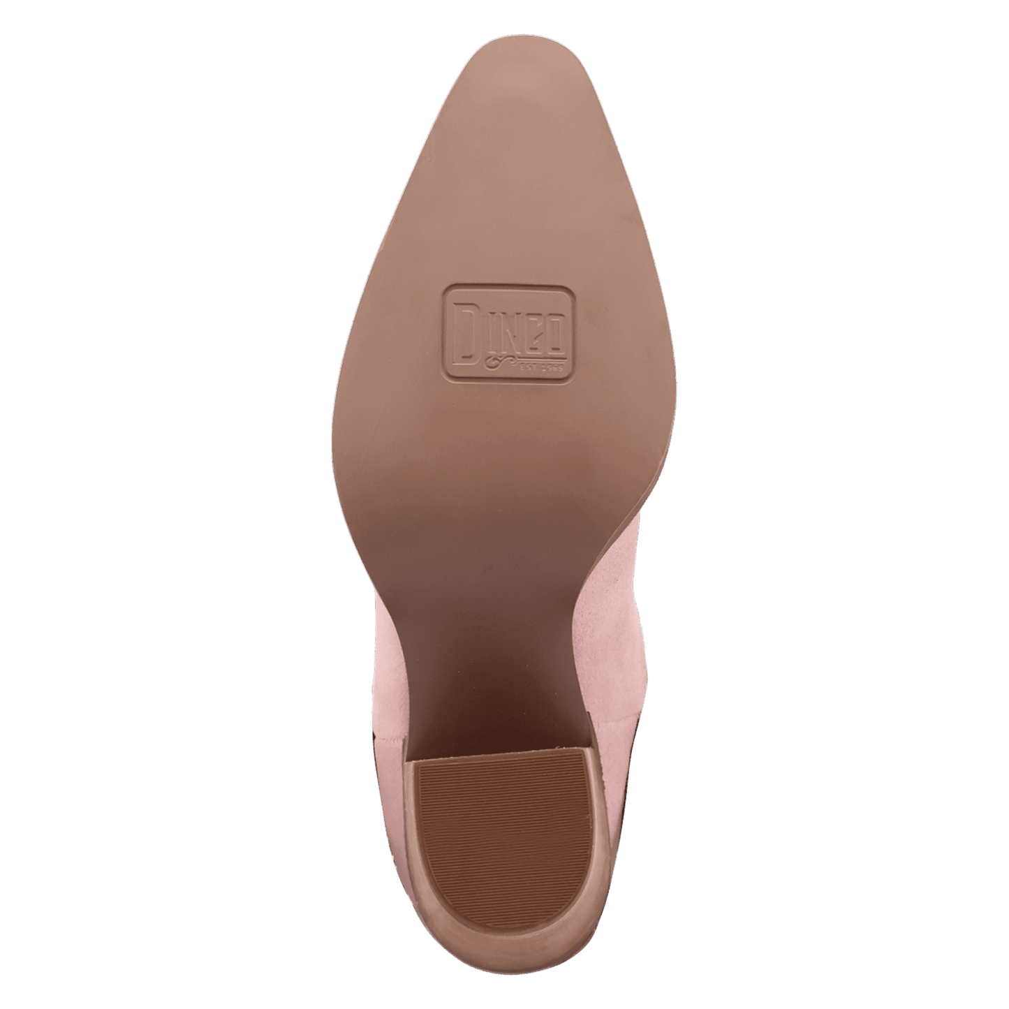 Women's Dingo Star Power Suede Leather Bootie - Pink - DI2357-PK