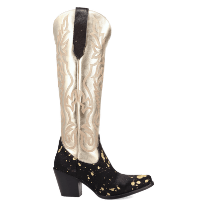 Women's Dingo Take No Bull Leather Boot - Black - DI2375-BK