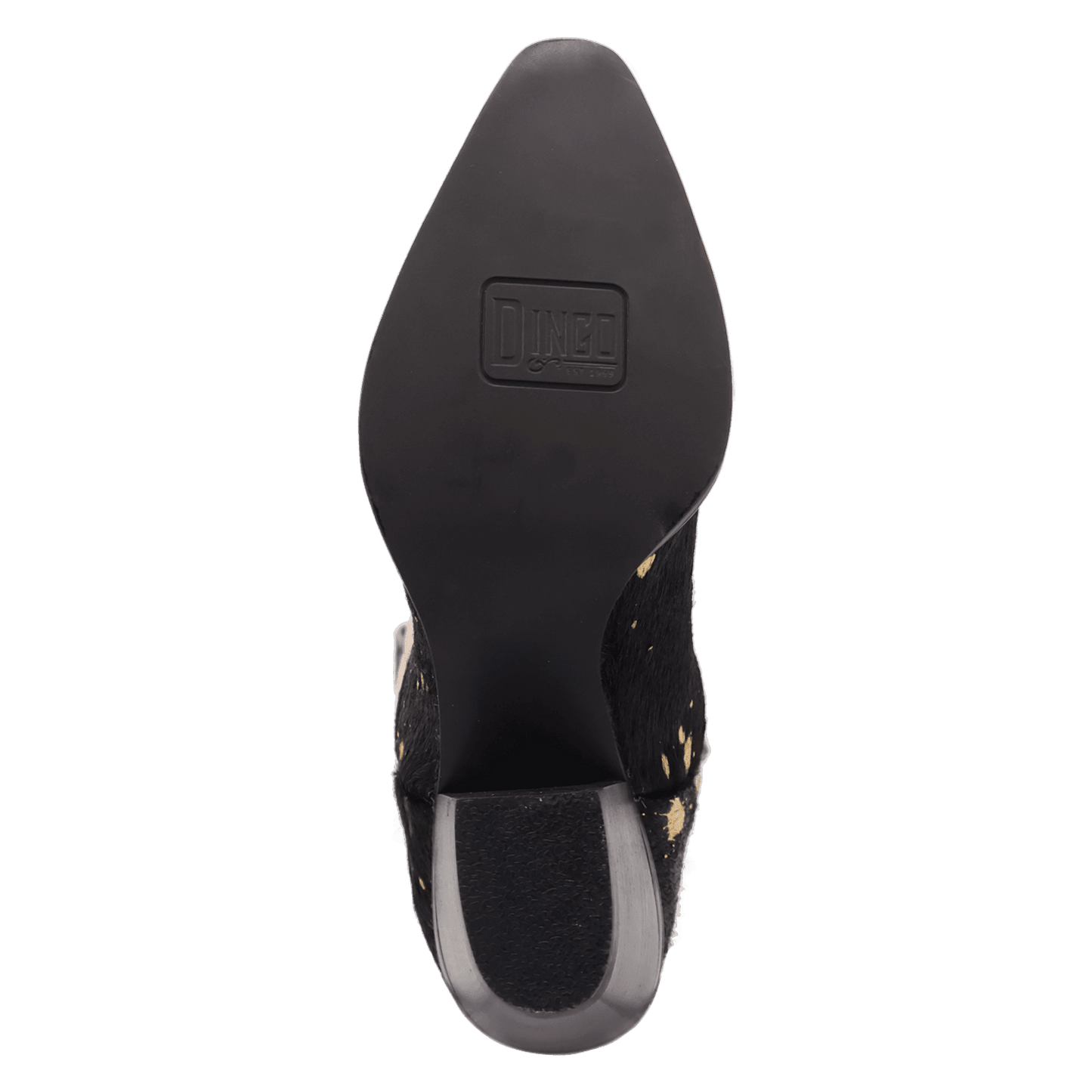 Women's Dingo Take No Bull Leather Boot - Black - DI2375-BK