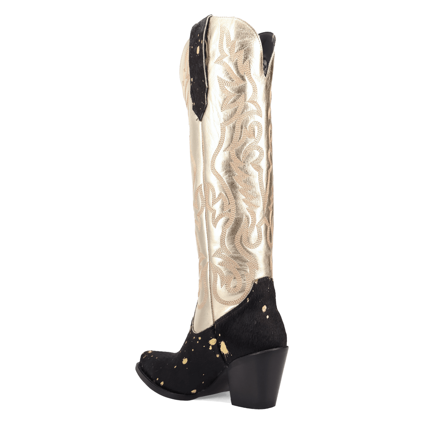 Women's Dingo Take No Bull Leather Boot - Black - DI2375-BK