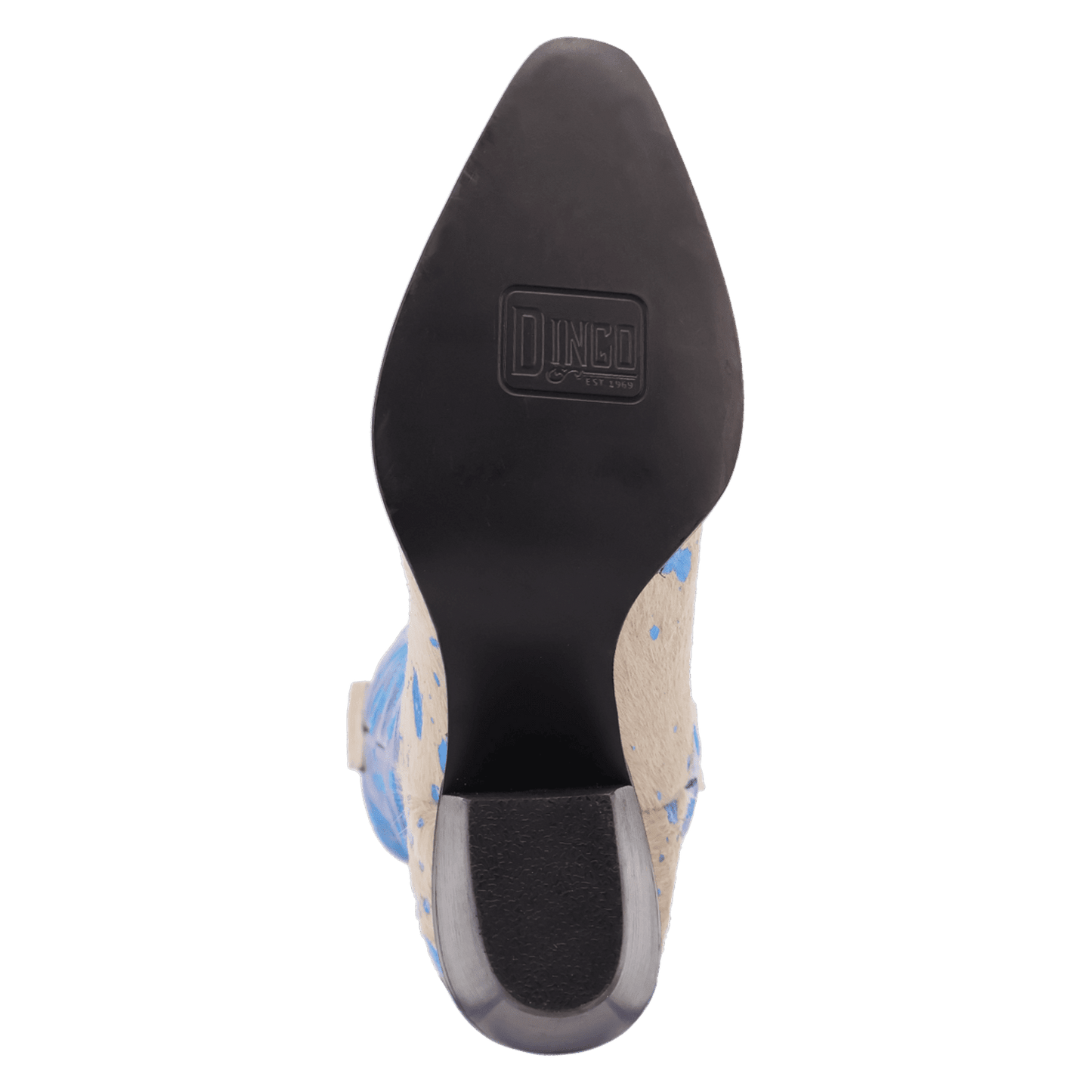 Women's Dingo Take No Bull Leather Boot - Blue - DI2375-BL