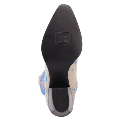Women's Dingo Take No Bull Leather Boot - Blue - DI2375-BL