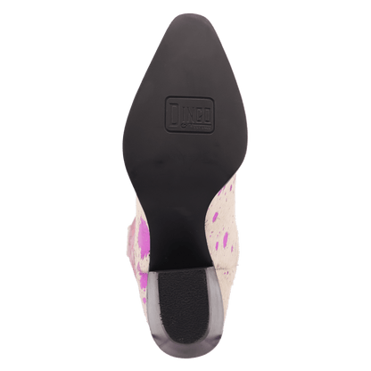 Women's Dingo Take No Bull Leather Boot - Fuchsia - DI2375-PU6