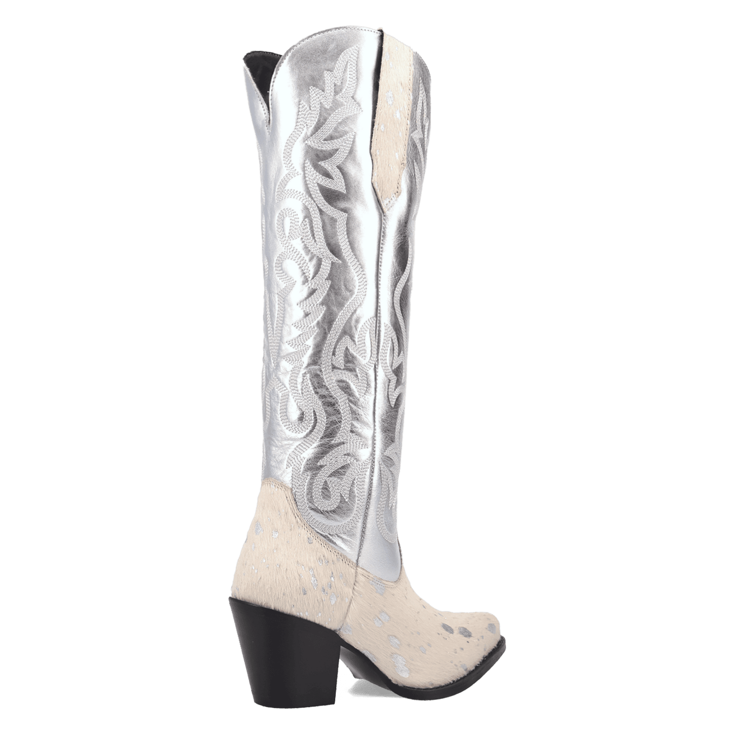 Women's Dingo Take No Bull Leather Boot - White - DI2375-WH