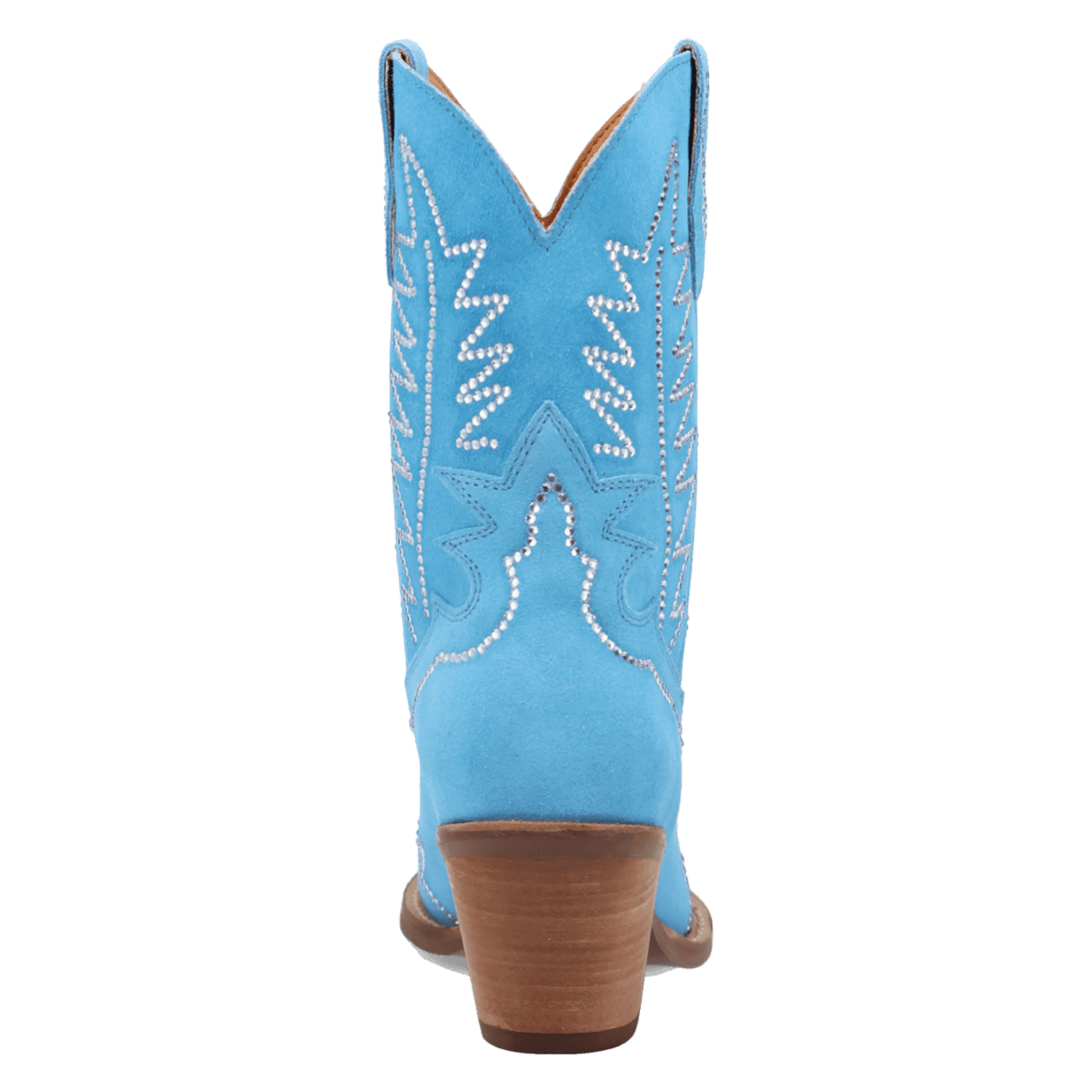 Women's Dingo Tiny Pony Suede Leather Bootie - Blue - DI2376-BL