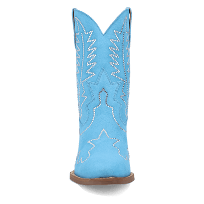 Women's Dingo Tiny Pony Suede Leather Bootie - Blue - DI2376-BL