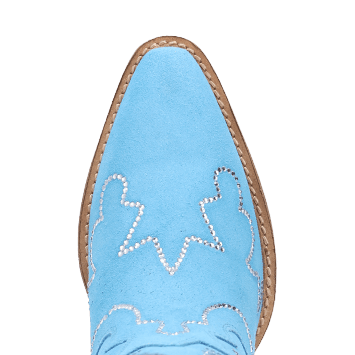 Women's Dingo Tiny Pony Suede Leather Bootie - Blue - DI2376-BL
