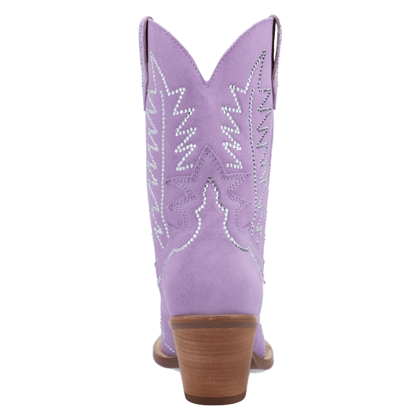 Women's Dingo Tiny Pony Suede Leather Bootie - Lavender - DI2376-PU4